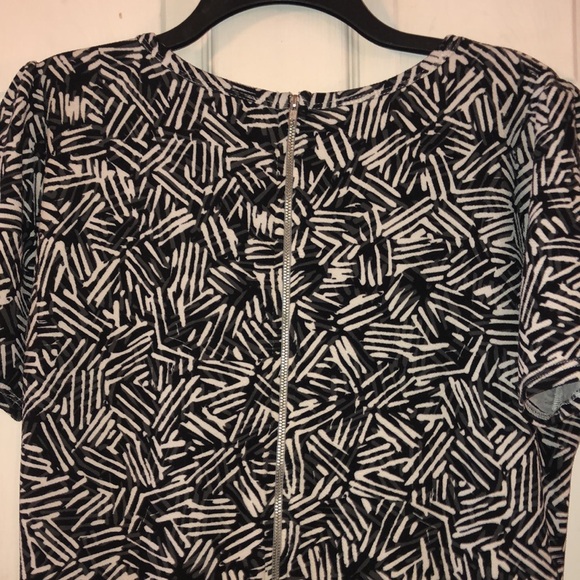 LuLaRoe Amelia RARE zebra stripped dress - Picture 6 of 6